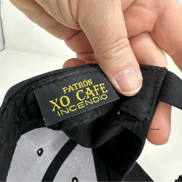 Petron XO Cafe Incendio Black Ball Cap Hat - BLACK RED YELLOW - Picture 5 of 5